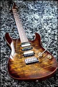 Suhr Guthrie Govan Signature Bengal Burst- Rare -Free Worldwide Shipping