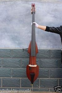 3/4 Upright double bass High quality Powerful Sound Solid wood Ebony Parted