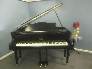 Reconditioned, Black,Vintage, Baby Grand Grand Piano.88 Notes. CAN DELIVER.
