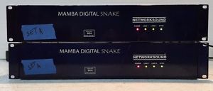 NetworkSound Mamba Digital Snake 32x32 System Line Level | Mamba 32x32 | 32LLP
