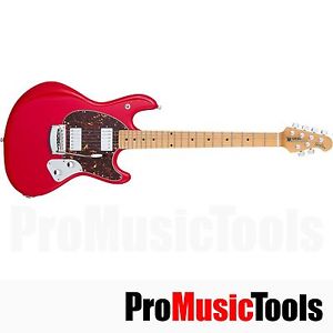 Music Man USA Stingray Guitar HC - Chili Red MN * NEW * modern classic cutlass