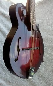 EdwardBurgess mandolin #132 f style antique violin finish virzi tone producer