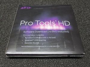 AVID PRO TOOLS HD 10, HD 11 AND HD 12 DAW Software w/ iLok-2  Brand New!