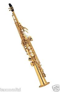 Yamaha YSS-475 II Saxophone, NEW Yamaha YSS-475II - Soprano  Gold Lacquer