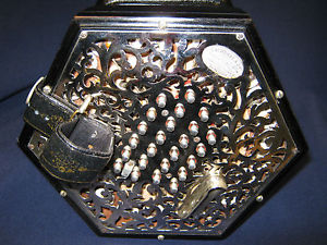 Lachenal New Model English Concertina -Restored and in Concert Pitch