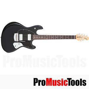 Music Man USA Stingray Guitar BK - Black RW * NEW * modern classic hh cutlass