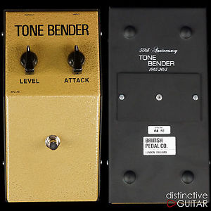 BRITISH PEDAL COMPANY VINTAGE 50TH ANNIVERSARY LIMITED EDITION TONE BENDER MKI