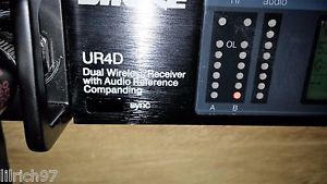 shure ur4d wireless microphone system