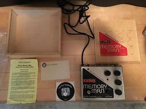 Electro Harmonix Deluxe Memory Man Pedal Analog  Delay Nicest one you will see!