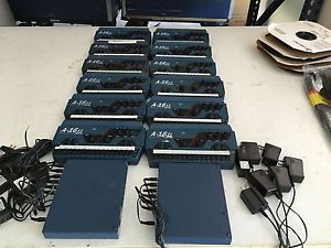 Aviom A-16II system Aviom Monitor BUNDLE (6x Mixers and Distro) A-16D