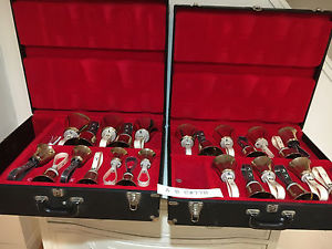 Malmark 2 Chromatic Octave Handbell Set (25 bells) (G4-G6)  w/ Cases