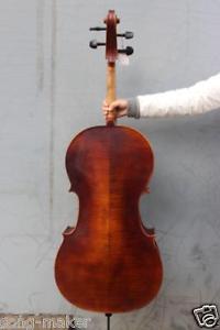 4/4 Cello Aged Spruce Maple Powerful Sound Master Level Yinfente #04