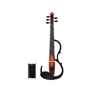 Yamaha SV255 Silent Electric Brown 5-string Violin EMS Free tracking ship Japan