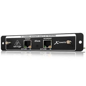 Behringer X-DANTE High-Performance 32-Channel Audinate Dante Expansion Card for