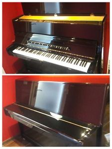 LIVRAISON OFFERT* Piano droit Hansen Noir Laqué