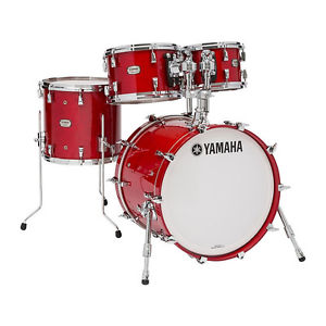 Yamaha Absolute Hybrid Maple Drum Kit Red Autumn