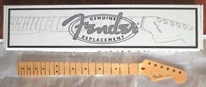 Fender® USA One Piece Maple Strat Neck~9.5”-14 Compound Radius~22 Fret~Brand New