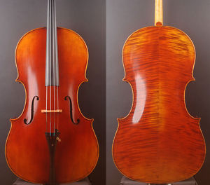 Best Model Antonio "Simpson" Guadagnini Cello 1777 Copy! 7/8 Lady size cello