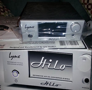 Lynx Hilo Mastering Converters with LTTB Thunderbolt Silver LN