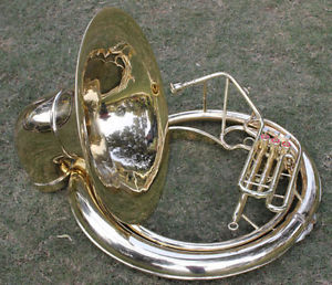 BRAND NEW SUSAPHONE TUBA BRASS POLISH FREE MP+CARRY BAG+VALVE SPRING
