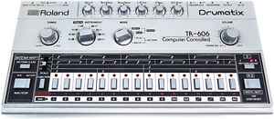 Roland TR-606 TR606 Drumatix Kult Analog Drummachine 808 909 / Rechng + GEWÄHR