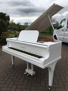 White  baby grand piano By John Broadwood