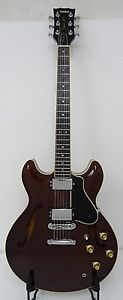 1978 YAMAHA SA-1000 SUPER AXE SEMI-AC BROWN EBONY FB LONG TENON DOT 335 HSC 330