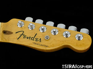 USA Fender Custom Shop Classic Telecaster Tele NECK & TUNERS American Birdseye