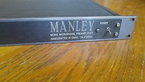 MANLEY MONO MICROPHONE PREAMP