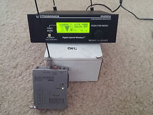 Lectrosonics R400A w/ps. PLUS!!! MM400 water tight transmitter & mic. BLOCK 24