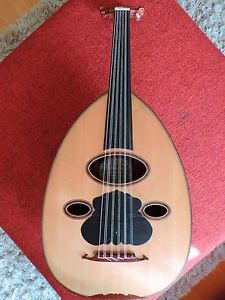 A Beautiful, Professional Old Oud by Renown Tunisian Luthier, Haddad.