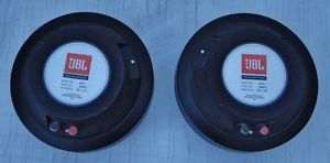 Pair JBL 2447J Compression Driver 1.5" Throat 16 Ohms Good