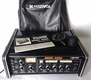 MULTIVOX MX-312 Multi Space Echo Chamber Analog Tape Delay Roland RE-201 MX201