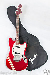 [EXCELLENT] Fender Japan MUSTANG MG73 CO CAR/R W/gig bag #HM07