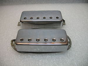 GIBSON MINI HUMBUCKER SET PATENT DECAL c. 1969  -RARE-READ- TOWNSHEND THIN LIZZY