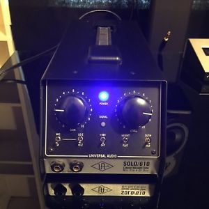 Universal Audio UA-S610 SOLO/610 Classic Vacuum Tube Mic Preamp