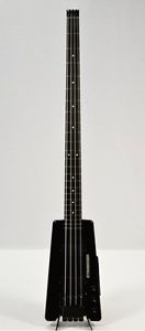 Steinberger XL2A Black Electric bass w/ Soft case Right hand From JAPAN #U668