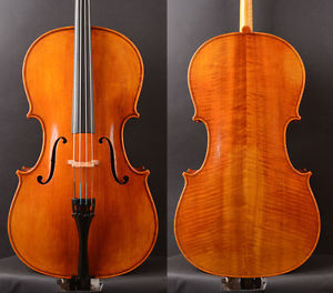 1/8 Size Modern Strad style Cello Deep Tone Professional Setup
