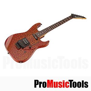 Jackson USA Dinky Custom Shop - Fire Crackle Graphics *LIKE NEW* charvel soloist