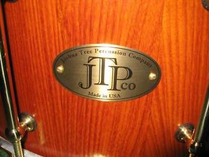 JTP SNARE DRUM 7 X 14" JOSHUA TREE PERCUSSION STAVE SNARE DRUM WANDOO
