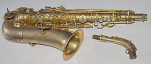 1930 Conn Transitional Era Alto Saxophone -Art Deco Gold Plated
