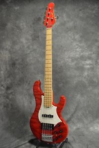 ESP / Bardic See Thru Festa Red Electric bass w/ Soft case Right hand #U673