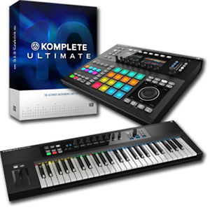 Maschine Studio + Kontrol S61 + Komplete 10 Ultimate + 11 NI Sample Pack Addons