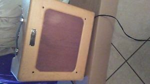 Vintage 1950's Fender Deluxe Guitar Amp TV Front