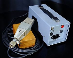 AKG C 12 A  Condenser Tube Microphone NEW PSU Cable Full Serviced RARE AKG C12a