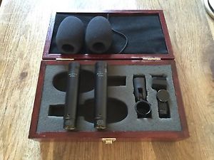 Audix SCX-1 Small Diaphragm Condenser Microphone Matched Stereo Pair Serviced LN