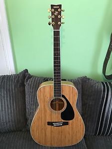 Yamaha FG-B1 Bamboo Acoustic Guitar. 2000 rare 1 of 200 Limited Edition. Superb