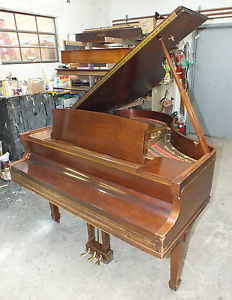 SOHMER & COMPANY Walnut BABY GRAND PIANO Free Delivery in 50 miles & no tolls