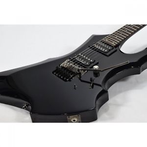 Edwards E-GEKI-TETSU Black Guitar 2012 w/Softcase FREE SHIPPING Japan #I798