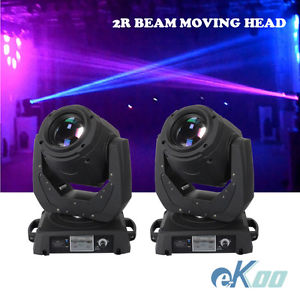 2Pcs! Sharpy 2R (132W) Beam Moving Head Prism Gobo Stage Light DJ Disco American